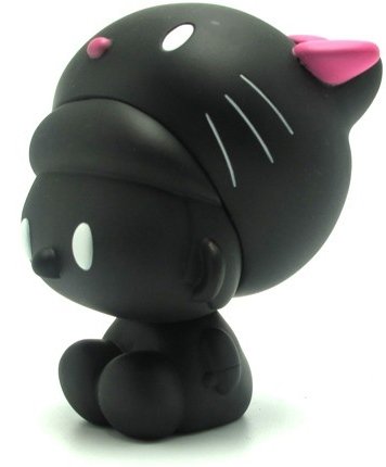 Convex X Hello Kitty - Shadow Version figure by Convex, produced by Secret Base. Front view.