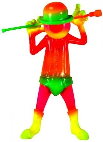 Nadsat Boy - Flourescent figure by Kenth Toy Works, produced by Kenth Toy Works. Front view.