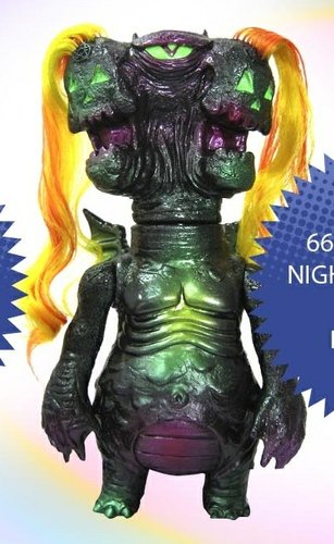 666 Anticristo - Nightmare Moon figure by Frank Mysterio. Front view.