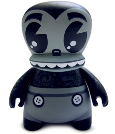 MAD BIC Buddy - Mono figure by Jeremy Madl (Mad), produced by Bic Plastics. Front view.
