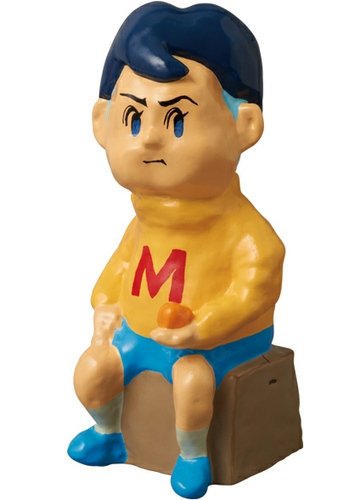 Mukiokun piggy bank (むきおくん貯金箱) - VCD Special No.202  figure by Keisuke Kamiya, produced by Medicom Toy. Front view.