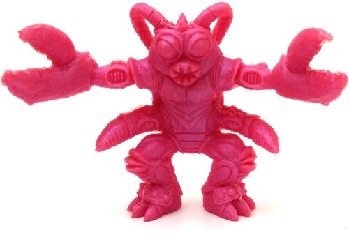 TTFTD Lobsterman - Pearl Pink figure by Zectron, produced by Man-E Toys. Front view.