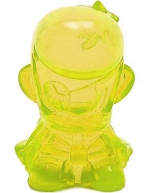 Samurai - Clear Yellow figure by Touma, produced by Wonderwall. Front view.