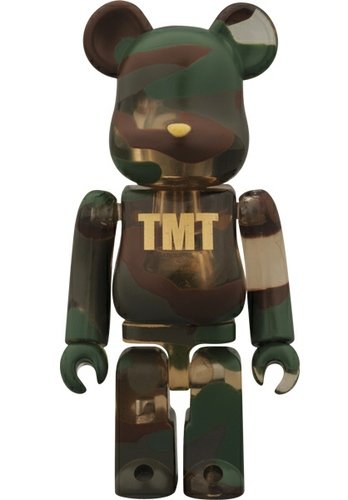 TMT Be@rbrick 100% figure by Tmt, produced by Medicom Toy. Front view.