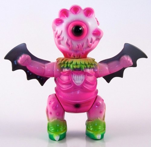 Buff Monster - Baby Hell Custom (Pink) figure by Buff Monster. Front view.