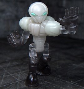 Phosis Sarvos figure, produced by Onell Design. Front view.