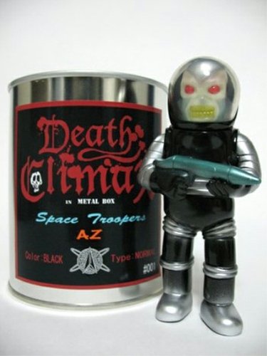 Death Climax #001 figure, produced by Toygraph. Front view.