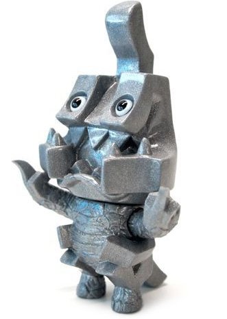 Insult Monster Fu*king - Silver Glitter figure by Touma, produced by Toumart. Front view.