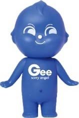 Gee Sorry Angel Series 1 - Logo figure by Dreams Inc., produced by Dreams Inc.. Front view.