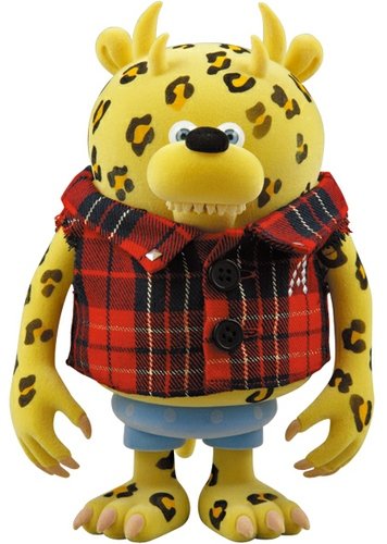 Loveless Monster Regret - Leopard figure by T9G, produced by Medicom Toy. Front view.