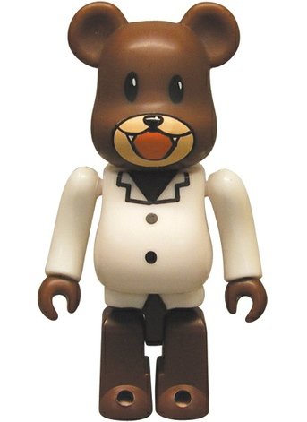 Dr. Leonard Be@rbrick 100% figure, produced by Medicom Toy. Front view.