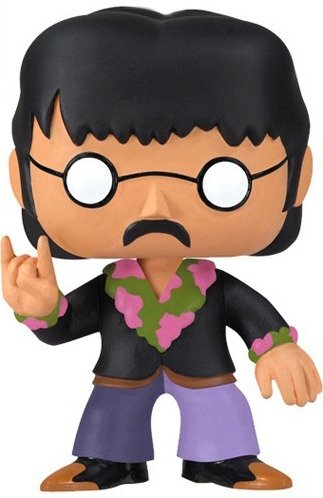 John Lennon figure, produced by Funko. Front view.