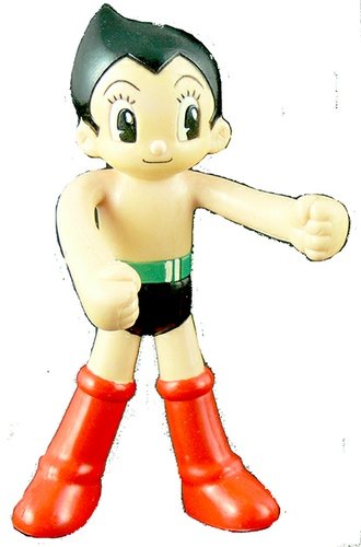 Astro Boy  figure, produced by Takara. Front view.