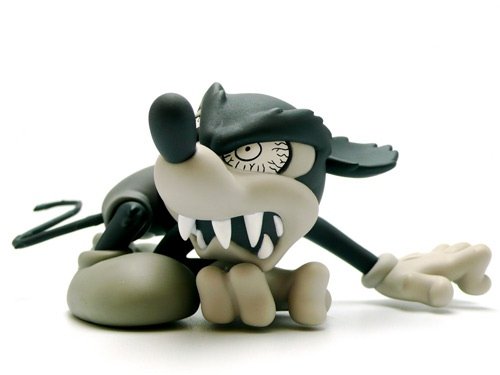 Mickey Mouse (Runaway Brain) Mono - VCD No.85 figure by Disney, produced by Medicom Toy. Front view.