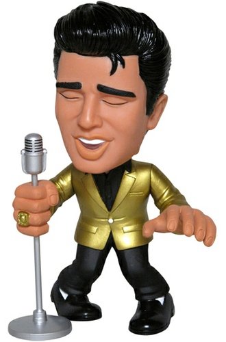 Funko Force - Elvis Presley (50s Ver.) figure, produced by Funko. Front view.