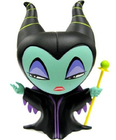 Maleficent figure by Disney, produced by Funko. Front view.