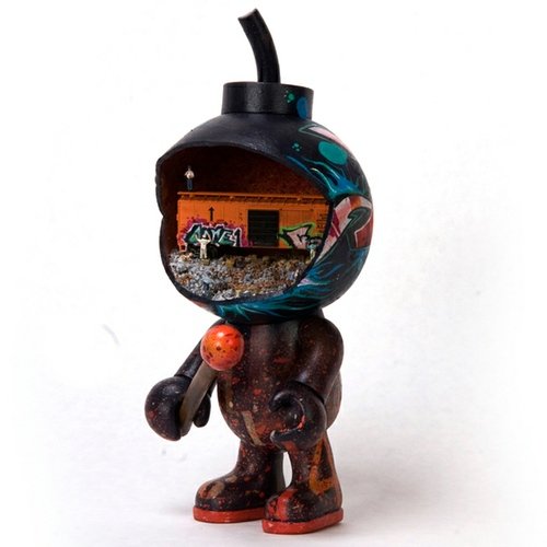 Bombing the System figure by Coreroc. Front view.