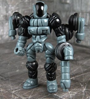 Axis Armored Glyan- Combat Team Black Skull figure, produced by Onell Design. Front view.