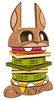 Veggie Burger Bunny – Kidrobot Exclusive