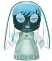 Haunted Mansion Bride - LE Ghost Variant figure by Casey Jones, produced by Disney. Front view.