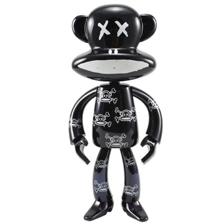 Skate Edition Julius figure by Paul Frank, produced by Play Imaginative. Front view.