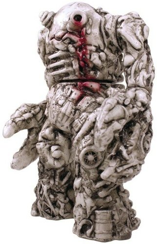 Bone Glow Daigomi - Vicious Fun Exclusive figure by Brian Mahony, produced by Guumon. Front view.