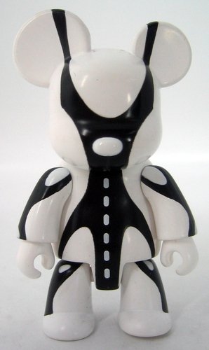 Swatch Bear figure by Swatch, produced by Toy2R. Front view.