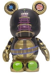Astro Orbiter  figure by Maria Clapsis, produced by Disney. Front view.