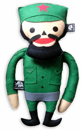 Castro figure by Cupco, produced by Cupco. Front view.