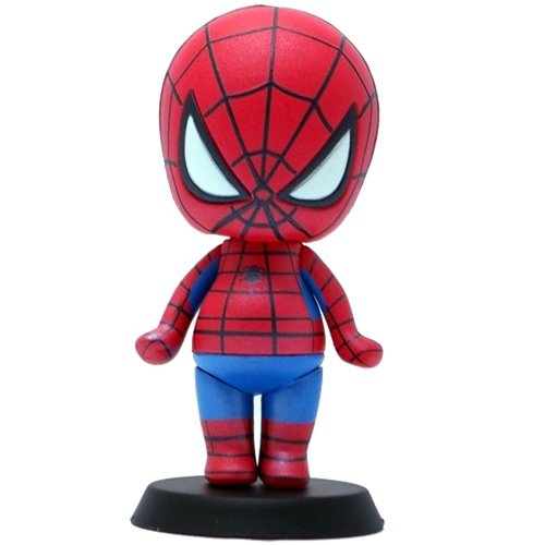 Spider-Man figure by Marvel X Play Set Products, produced by Takaratomy. Front view.