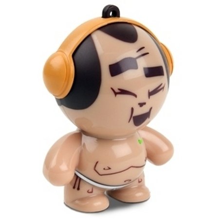 Sumo figure by Yani Herrera, produced by Mobi. Front view.