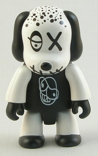 Ewos Angry Dog figure by Ewos, produced by Toy2R. Front view.