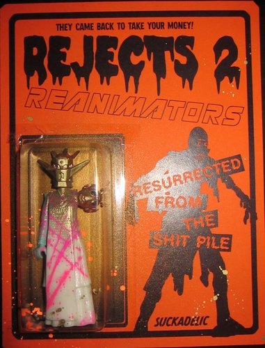 Rejects 2: Reanimators (Greedy Steve) figure by Sucklord, produced by Suckadelic. Front view.