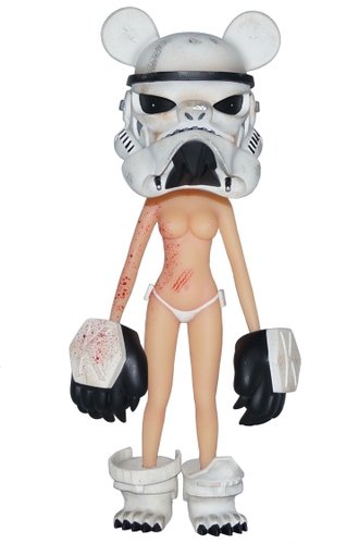 Battle-Damaged Keiko Trooper (Mintyfresh Exclusive) figure by Fools Paradise, produced by Fools Paradise. Front view.