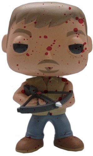 Daryl Dixon - NYCC 2012 figure, produced by Funko. Front view.
