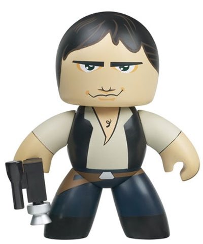 Han Solo figure, produced by Hasbro. Front view.