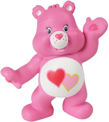 Love-a-lot Bear Says Hi figure by Play Imaginative, produced by Play Imaginative. Front view.