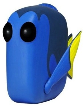 POP! Finding Nemo - Dory figure by Disney, produced by Funko. Front view.