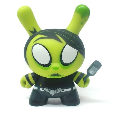 Undead Dunny figure by Nic Cowan, produced by Kidrobot. Front view.