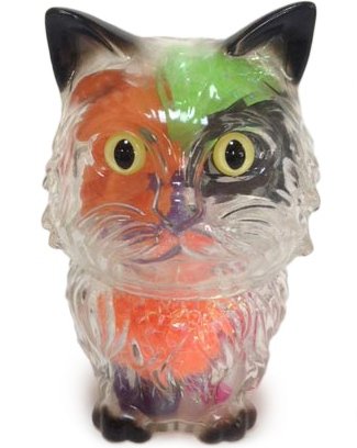 Many Eyes Cat - Halloween figure by Aya Takeuchi, produced by Refreshment. Front view.