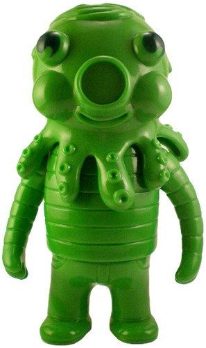 Globby figure by Bwana Spoons, produced by Gargamel. Front view.