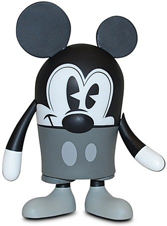 Mickey Mouse figure by Disney, produced by Disney. Front view.