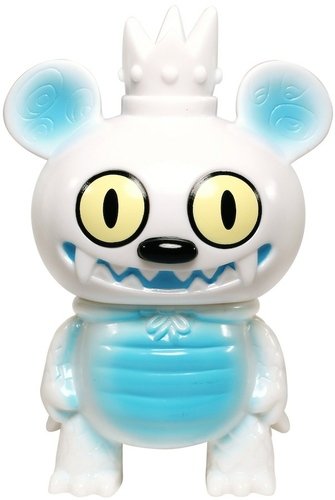 Monster Bossy Bear - Day Stomp Version - Rotofugi Exclusive figure by David Horvath, produced by Toy2R. Front view.
