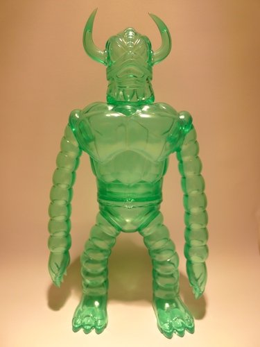 Majin Bander - Clear Green figure by Charactics, produced by Charactics. Front view.