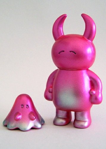 Hang Gang Exclusive - Happy - Uamou & Boo figure by Ayako Takagi, produced by Uamou. Front view.