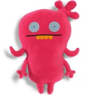 Gorgeous - Little, Pink figure by David Horvath X Sun-Min Kim, produced by Pretty Ugly Llc.. Front view.