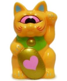 Fortune Cat Baby (フォーチュンキャットベビー)  figure by Mori Katsura, produced by Realxhead. Front view.