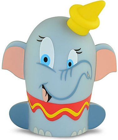 Dumbo figure by Thomas Scott X Billy Davis, produced by Disney. Front view.