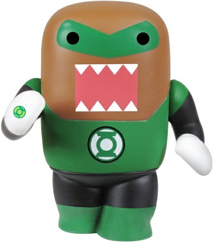 Domo Green Lantern figure by Dc Comics, produced by Funko. Front view.