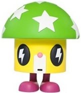 Funghi figure by Tado, produced by Creo Design. Front view.